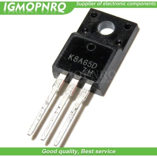 10PCS TK8A65D TO-220F K8A65D TO220F TK8A65 TO-220 650V 8A new original