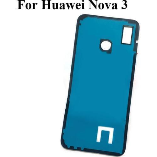 2PCS For Huawei Nova 3 Nova3 Battery back cover case 3MM Glue Double Sided Adhesive Sticker Tape For Huawei Nova 3 Nova3