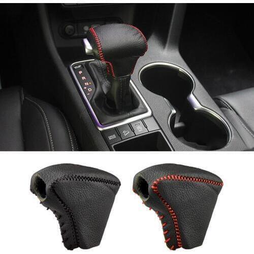 Accessories For Kia Rio 4 K2 Sportage Optima K5 Niro 2017 2018 KX5 Automatic Gear Head Shift Knob Gear Shift Collars Case