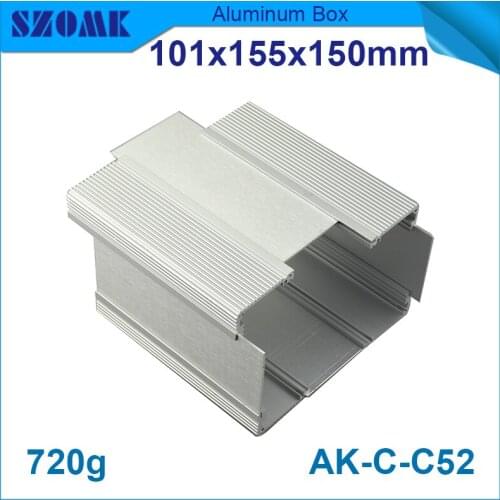 10pcs/lot top selling high quality aluminium protect box enclosure for pcb box 101(H)x155(W)x150(L) mm