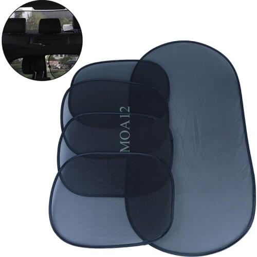 Car Curtain Window Screen Sunshade Car Cover SunshadeProduct With 2 Suckers 3D Photocatalyst Mesh Sun Car interior Visor