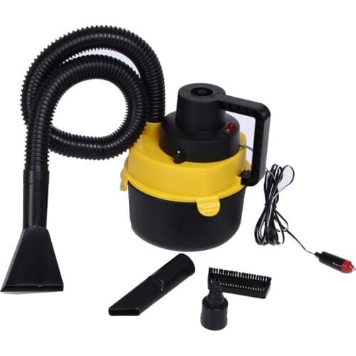 12V Car Auto Portable High Power Handheld Wet Dry Duster Dirt Collector with Flashlight Stronge Suction Car Vacuum Cleaner A30