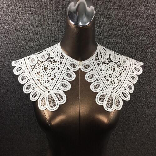 White half Shirt fake collars sweater high-quality detachable collar Peter Pan Women False Collar ecoration Necklace Choker