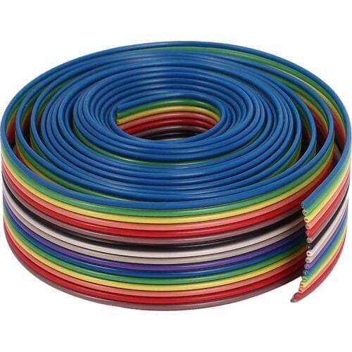 BMBY-2M 1.27mm Pitch 16 Pin Flat IDC Ribbon Extension Cable Wire