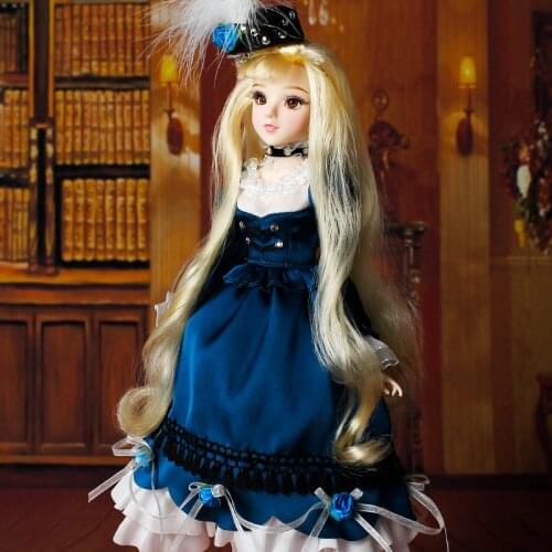 MM Girl 1/6 BJD Constellation Series 30cm Joint body doll Name is Libra Golden hair