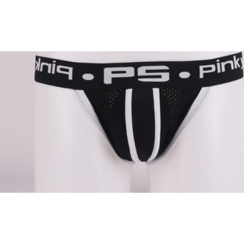 New arrival Brand PINKY SENSON T-back gay solid underwear Sexy Mens mesh underwear fashion G-strings mens thongs hot selling