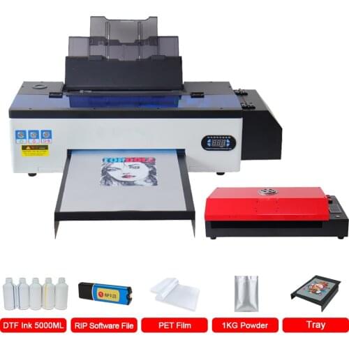 A3 DTF Printer For Epson R1390 A3 DTF Direct Transfer Film For T shirt Jeans Hoodies for All Fabric Print A3DTF Printing Machine