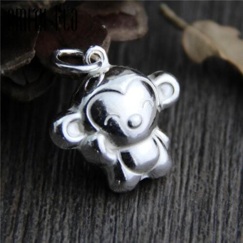 925 Sterling Silver Decorate Necklace Pendant Animal Charms Trendy Design Jewelry Findings DIY Crafts Charms for Jewelry Making