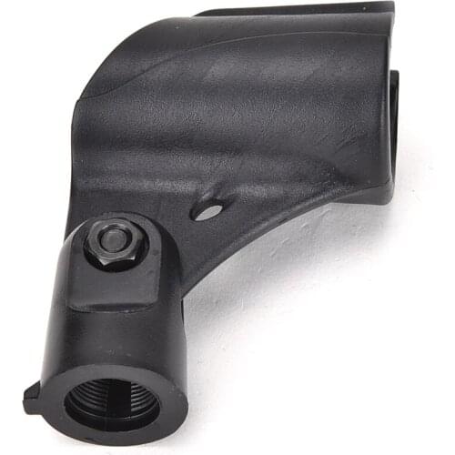 JETTING New Black Flexible Mic Microphone Accessory Stand Plastic Clamp Clip Holder Mount