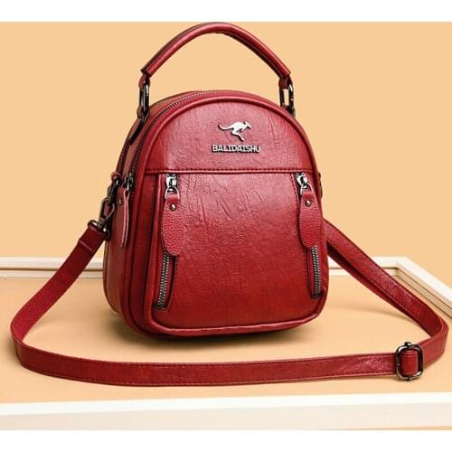 Fashion Multi-pocket Luxury Designer Messenger Bag High Quality Soft PU Leather Shoulder Bags Casual Crossbody Bags for Women
