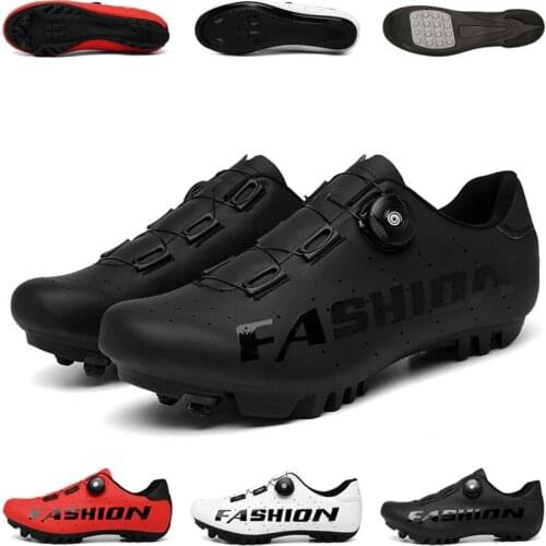 Cycling Shoes Mtb Route Man Cycling Sneaker Mtb Clip Cycling Mountain Bike Shoes Cleat Womens Road Bicycle Footwear Flat New