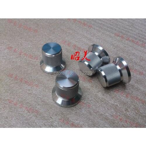 1pcs Diameter 30mm high 26mm all aluminum solid Volume knob Audio amplifier potentiometer knob