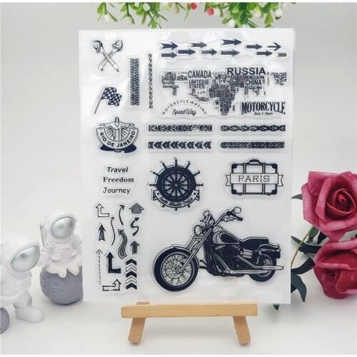 14*18CM rain mushroom Transparent Seal Clear Stamps Silicone Seal Roller Stamps DIY Scrapbook Album / Card Production Easter