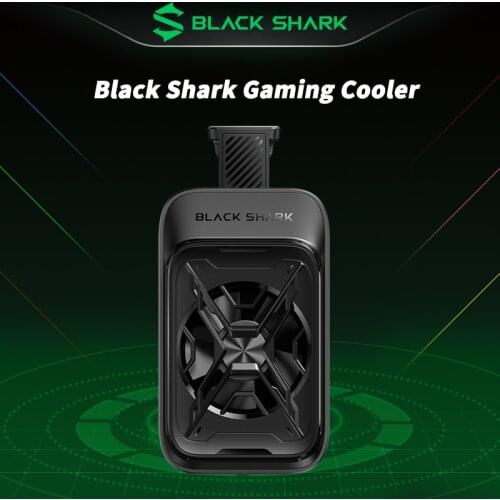2021 New Original Black Shark Gaming Cooler For Redmi K40 Pro Black Shark 4 Android Smart Adjustable Fun Cooler