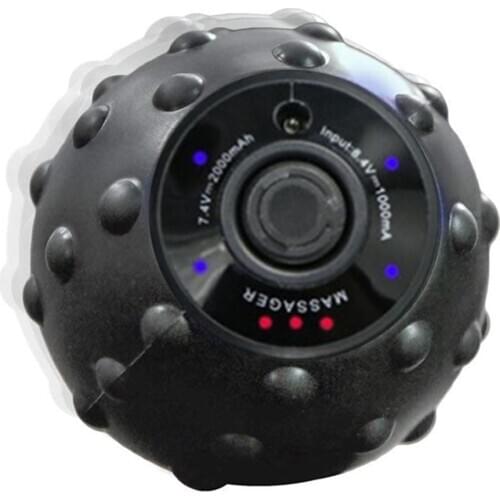 4 Speed High Intensity Vibrating Massage Ball for Fitness Yoga Muscle Relief Treatment Massage Ball 95 x 90mm EK-New