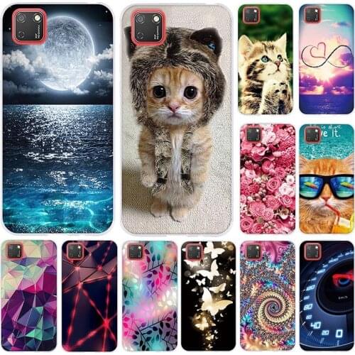 Phone Case For Huawei Y5P Case 5.45" Soft TPU silicone DRA-LX9 Cover For Huawei y5p 2020 coque Bumper full 360 Protective fundas