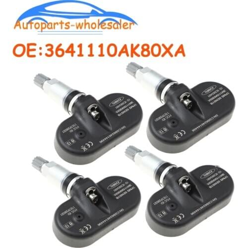 4 PCS New TPMS Tire Pressure Sensor Monitor 3641110AK80XA 3641110-K8 For GREAT WALL HAVAL H5 WINGLE 5 C30 Auto Car Accessories