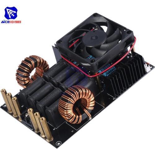Diymore DC 12-40V 50A 1000W 1KW ZVS Induction Heating Machine Board Module High Frequency 1000W High Voltage Generator