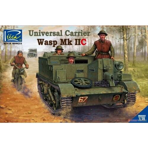 Riich Models RV35037 1/35 Universal Carrier-Wasp Mk. IIC Flame-Thrower Tankette