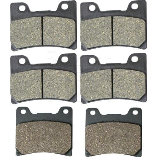 Brake Pads set fit for YAMAHA FZR 600 &R (90-99) Genesis (90-91) 1000 (89-91) TDM 850 (96-01) VMX 1200 V-Max (93-07) Front Rear