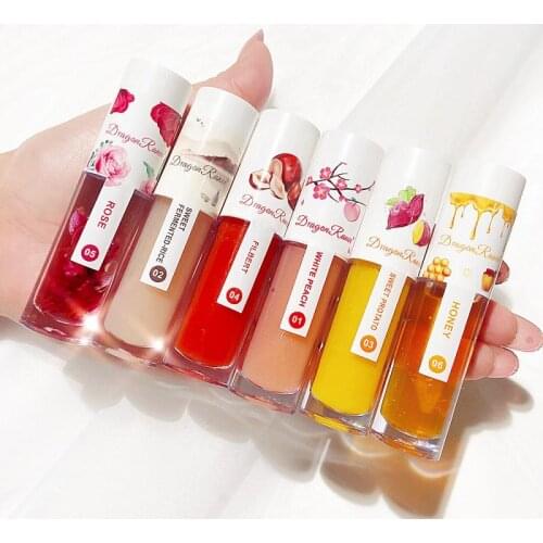 6g Natural Plant Lip Balm Dry Flower Hydrating Anti-drying Moisturizing Long Lasting Waterproof Lip Balm TSLM2