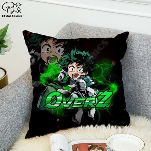 Anime My Hero 3d printed Academia Pillow Case Polyester Decorative Pillowcases Throw Pillow Cover style-2