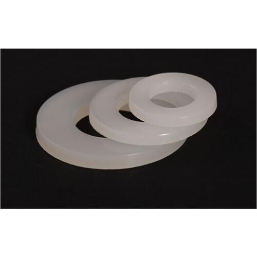 Nylon Washers M2 M3 M4 M5 M6 M8 M10*25 M12 M14 M16 M20 M3*6*0.5 hard Plastic gasket transparent Nylon flat paded screws