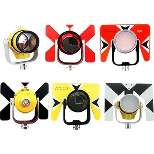 Brand New Single Prism For Nikon Topcon Sokkia Trimble Total Station Surveying prism -30/0mm Offset 5/8x11 female thread