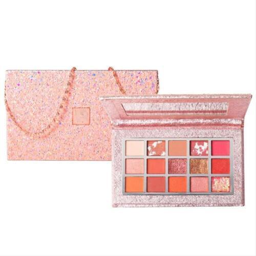 New Fashion Makeup Matte & Pearl Shimmer Palette Luminous Long-lasting Eyeshadow Shine Glitter Cosmetics 15 Colors in one case
