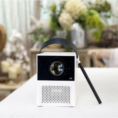 Mobile phone lcds projector smart home theatre system portable mini projector Android 9 Touch battery projector