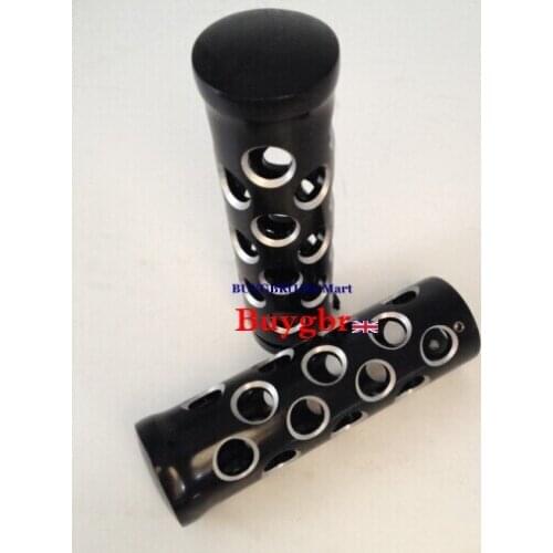 B 1"25 mm handlebar grips for honda gl shadow rebel sabre vt750 vtx1300 kawasaki vulcan 1800 nomad drifter vn 1500 900 2000