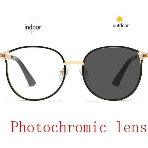 Myopia Sunglasses Photochromic Finished leopard Women Myopia Eyeglasses Frame 2020 New prescription Sun glasses Myopia Eyewea NX