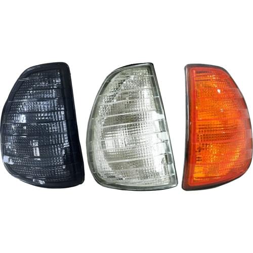 For Mercedes Benz W123 Turn Signal Indicator Corner Light Lamp Orange Lens 1976 1978 1979 1980 1981 1982 1983 1984