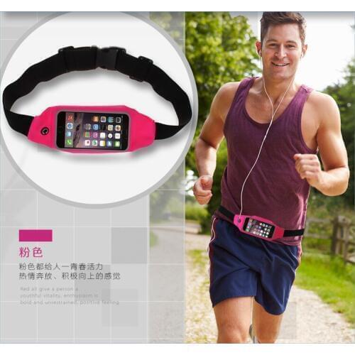 Yooyour Universal Waterproof Mobile Phone Bag Case Clear Cell Smart Phone Dry Pouch Cover Diving running waist