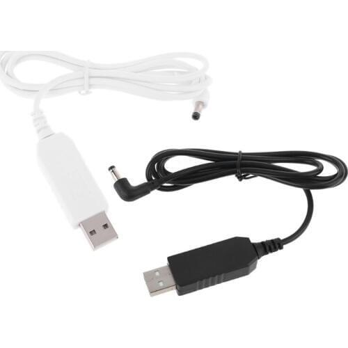USB 5V to 12V 4.0x1.7mm Power Supply Cable for Echo Dot 3rd Router LED Speaker