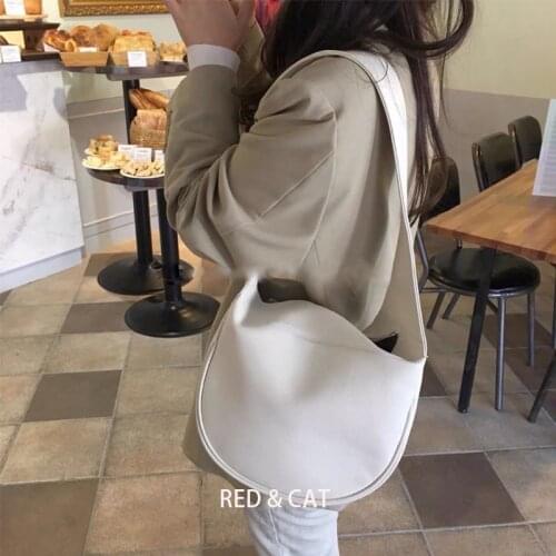 Vintage Pu Leather All Match Ladies High Capacity Handbags Luxury Handbags Women Bags Designer Solid Color Small Tote Female Bag