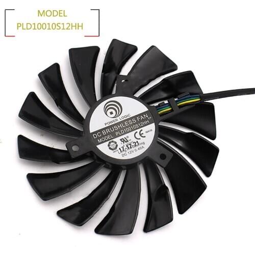 Replacement PLD10010S12HH Graphics Card Cooling Fan Video Card Cooler Fan for GeForce GTX 960 GAMING 4G Repair Parts