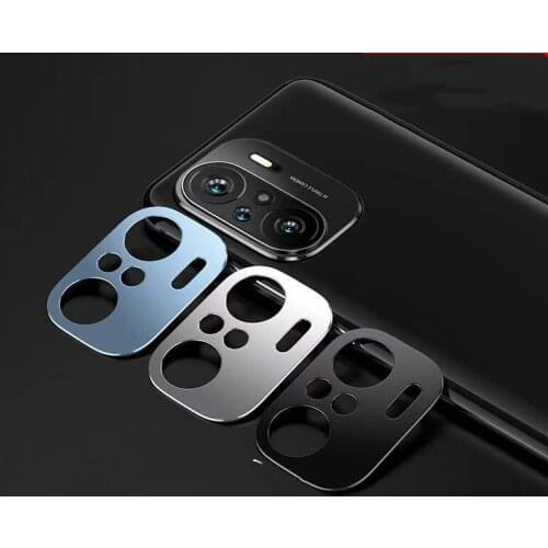 2PCS 3D Metal Camera Cover For Xiaomi Redmi K40 MI 11 Lens Zinc Alloy Screen Protector For Xiaomi Redmi K40 MI 11