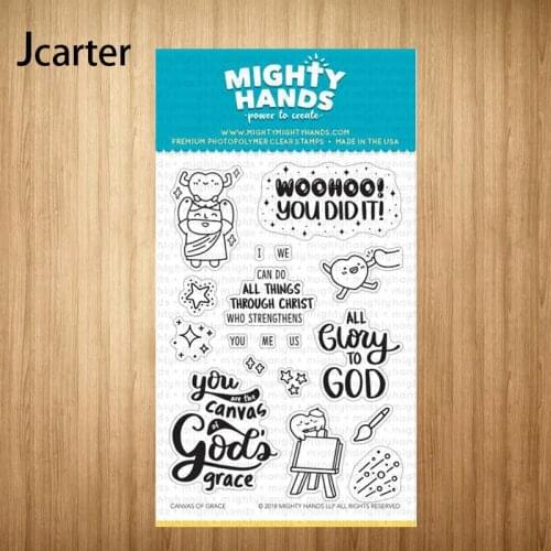 Star Heart Draw Board God Words Rubber Clear Stamps Silicone Seals Scrapbook Craft Tools Card Make Paper Make Decoration Stencil