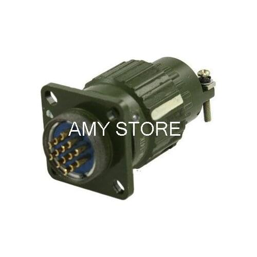 1mm 14 Pins Male Panel Chassis Aviation Circular Connector