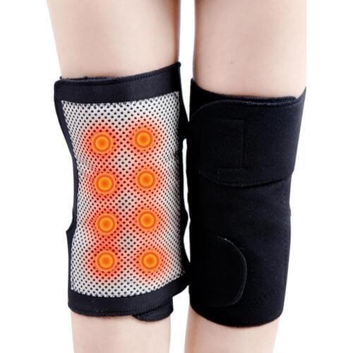 1 Pair Therapy Health Care Spontaneous Fever Kneepad Magnetic Joint Tourmaline Self Heating Knee Warming Exercise Kneepad