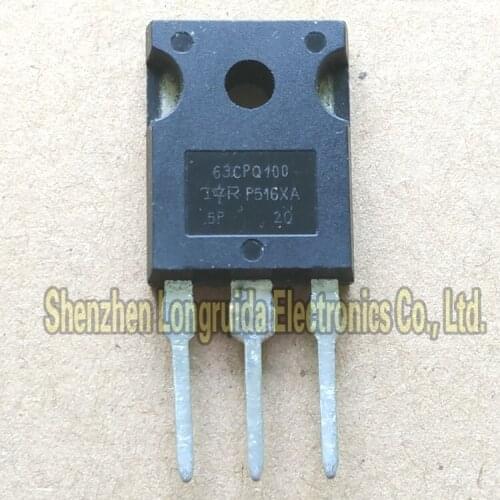 10PCS 63CPQ100 63CPQ100PBF TO-247 63A 100V Schottky Rectifier Diode