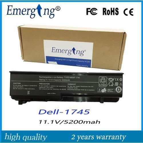 11.1V Korea cell High Quality Laptop Battery for Dell Studio 17 1745 1747 1749 N855P KM973 U164P 0W077P U150P