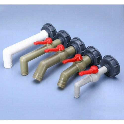 S60X6 IBC Tank Adapter Garden Hose Faucet Water Tank Hose Connector Replacement Parts Water Tank Adapter Fittings