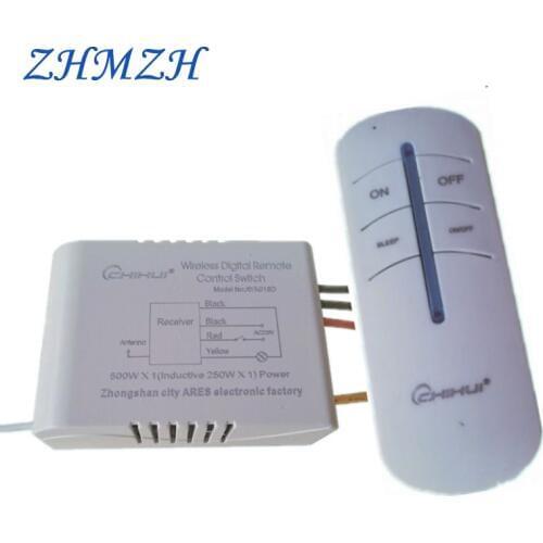220V Wireless Digital Remote Control Switch 1 2 3 4 Ways Wall Intelligent Anti-interference Remote Transmitter For Ceiling Light