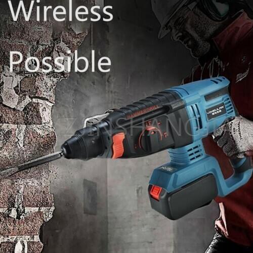 Home Renovation Tools Multifunction Lmpact Drill Lithium Battery High Power Lithium Battery Electric Drill Electric Pick