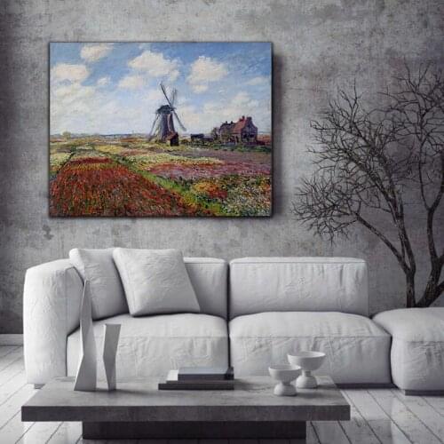 DIY colorings pictures by numbers with Windmills in Holland picture drawing Relief painting by numbers framed Home