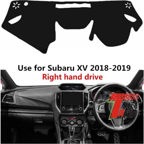 TAIJS Factory Classic Simple Good Quality Polyester Fibre Car Dashboard Cover For Subaru VX 2018-2019 Right hand drive