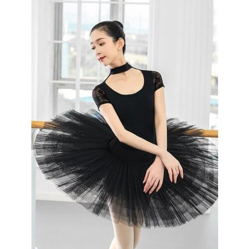 Lace Ballet Leotards For Women Stand-up Collar Gymnastics Clothes Adult Practice Clothes 2021 New Womens Ballerina Dancewear