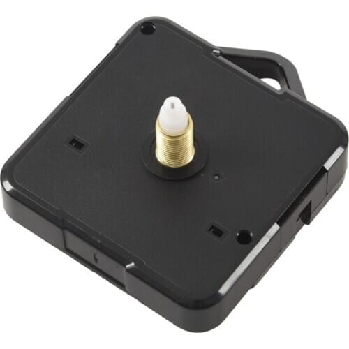 Clock Movement Mechanism with Black Hour Minute Second Hand DIY Tools Kit